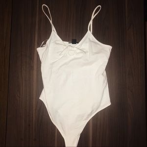 Bow detail bodysuit
